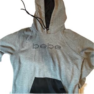 💖2/$10Bebe sweatshirt L grey
